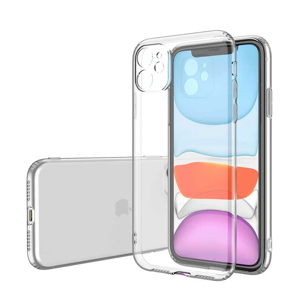 Zore Apple ile uyumlu iPhone 11 Kılıf Kamera Korumalı Süper Silikon Kapak ürün görseli 1