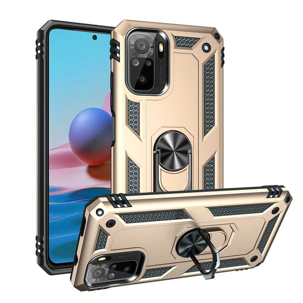 Zore Xiaomi ile uyumlu Redmi Note 10 Kılıf Vega Kapak ürün görseli 1