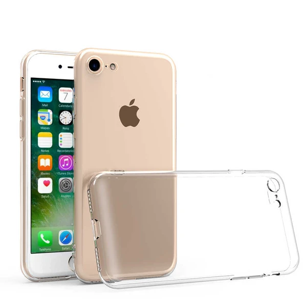 Zore Apple ile uyumlu iPhone SE 2020 Kılıf Kamera Korumalı Süper Silikon Kapak ürün görseli 1