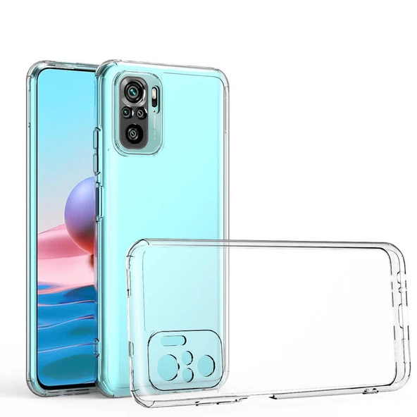 Zore Xiaomi ile uyumlu Redmi Note 10 Kılıf Kamera Korumalı Süper Silikon Kapak ürün görseli 1