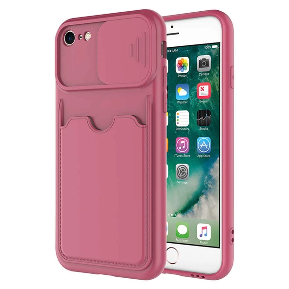 Zore Apple ile uyumlu iPhone 7 Kılıf ​Kartix Kapak ürün görseli 1