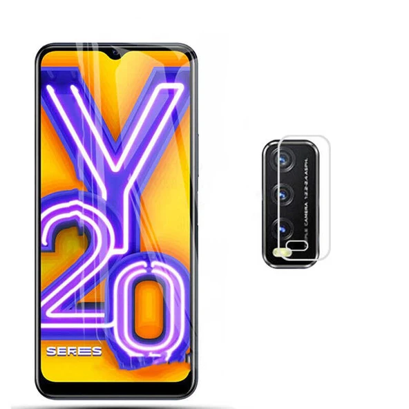 Zore Vivo ile uyumlu Y20 Nano Kamera Koruyucu ürün görseli 1