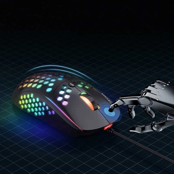 Zore Onikuma CW903 RGB Oyuncu Mouse - Resim 5