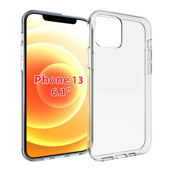 Zore Apple ile uyumlu iPhone 13 Kılıf Süper Silikon Kapak ürün görseli 1