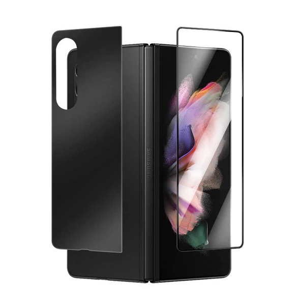 Zore Galaxy ile uyumlu Z Fold 3 3D Side Glass Ekran Koruyucu ürün görseli 1