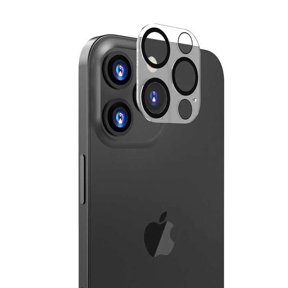 Zore Apple ile uyumlu iPhone 13 Pro CL-05 Kamera Lens Koruyucu ürün görseli 1