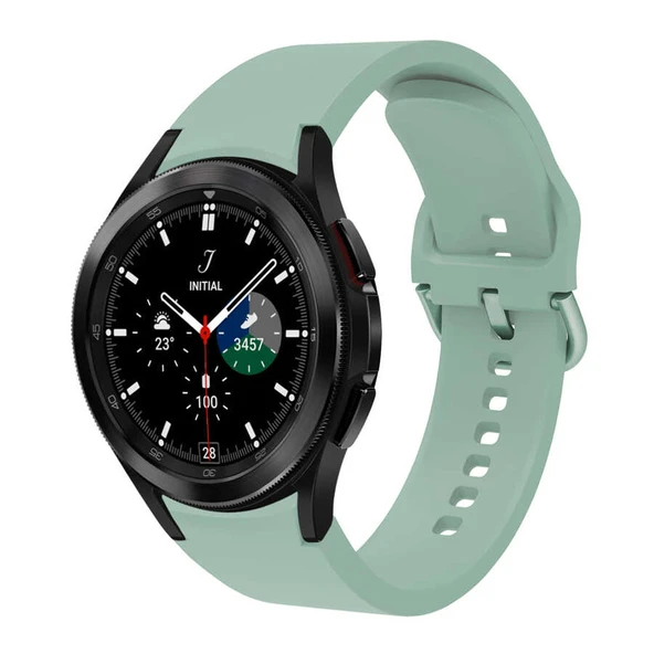 Zore Galaxy ile uyumlu Watch 4 Classic 42mm KRD-50 Silikon Kordon ürün görseli 1