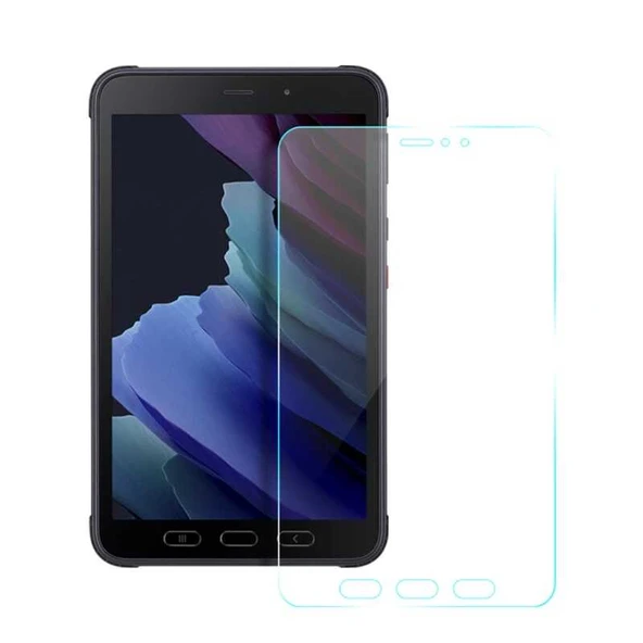 Zore Galaxy ile uyumlu Tab Active 3 T577 Tablet Temperli Cam Ekran Koruyucu ürün görseli 1