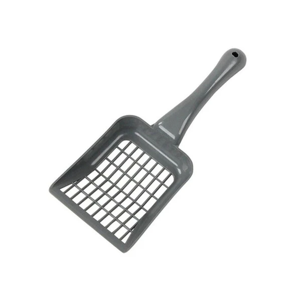 Pawise Plastik Kedi Kumu Küreği 26 cm Gri ürün görseli 1