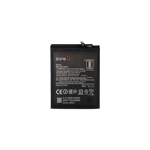 Zore Xiaomi ile uyumlu Redmi Note 8 A Kalite Uyumlu Batarya ürün görseli 1