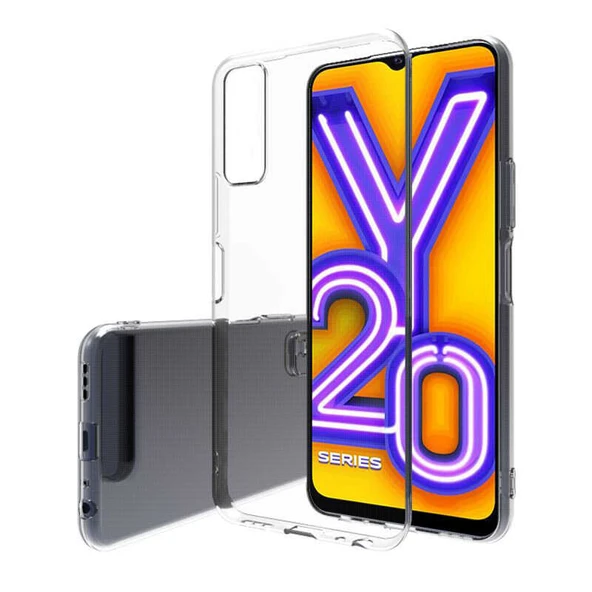 Zore Vivo ile uyumlu Y20S Kılıf Süper Silikon Kapak ürün görseli 1