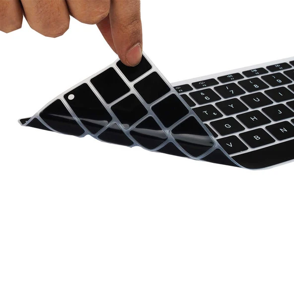 Zore Apple ile uyumlu Macbook 13.3' Pro 2022 M2 Klavye Koruyucu Silikon Ped ürün görseli 1