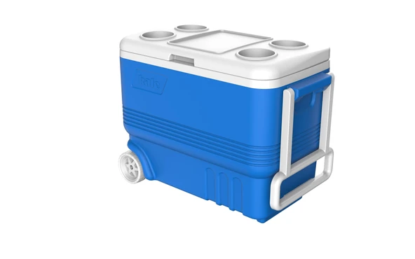 45 Lt Tekerlekli Buzluk Termos (1032 Wheled Cooler Box) - Resim 12