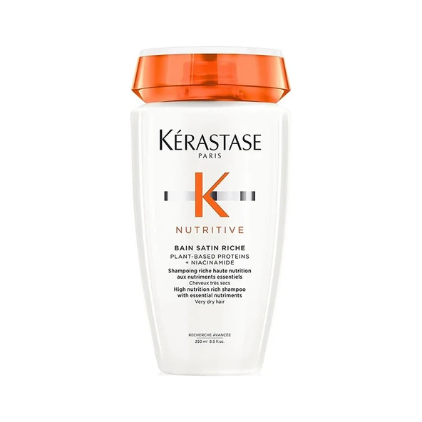 Kerastase Nutritive Satin Riche Yoğun Nemlendirici Kuru Saç Şampuanı 250ml ürün görseli 1