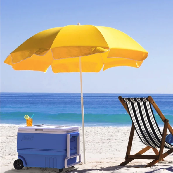 45 Lt Tekerlekli Buzluk Termos (1032 Wheled Cooler Box) - Resim 5