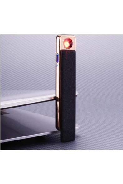 Usb Şarjlı Çakmak  siyah ürün görseli 1
