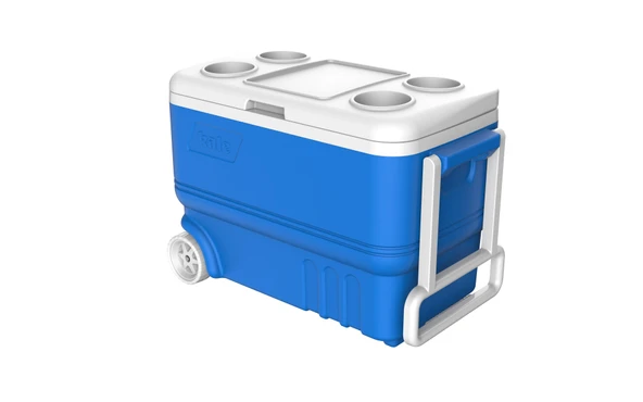 38 Lt Tekerlekli Buzluk Termos (1030 Wheled Cooler Box) - Resim 10