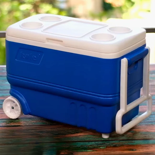 38 Lt Tekerlekli Buzluk Termos (1030 Wheled Cooler Box) - Resim 8