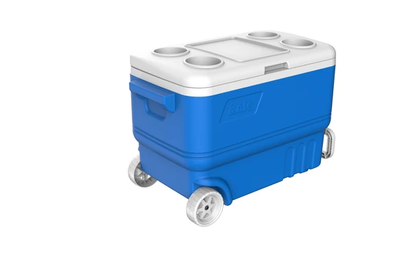 38 Lt Tekerlekli Buzluk Termos (1030 Wheled Cooler Box) - Resim 12