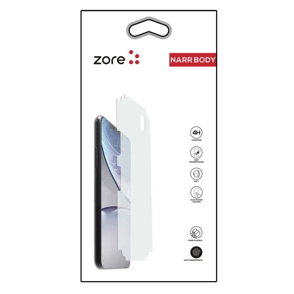 Zore Galaxy ile uyumlu Z Flip 5 Narr Tpu Çiftli Body Ekran Koruyucu ürün görseli 1