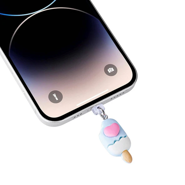 Zore Lightning Uyumlu Silikon Şarj Portu Tıpası 3'lü Set ürün görseli 1