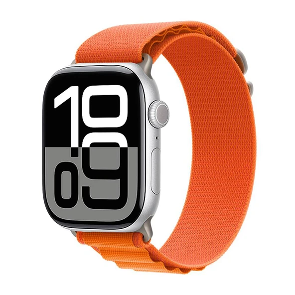 Zore Apple ile uyumlu Watch 10 42mm KRD-74 Hasır Kordon ürün görseli 1