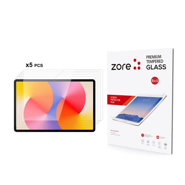 Zore Huawei ile uyumlu MatePad SE 11 5in1 Tablet Temperli Cam Ekran Koruyucu ürün görseli 1