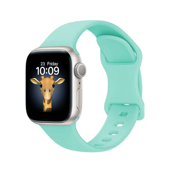 Zore Apple ile uyumlu Watch 44mm KRD-131 Silikon Kordon Strap Kayış ürün görseli 1
