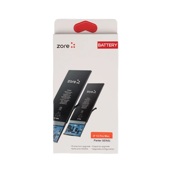Zore Apple ile uyumlu iPhone 12 Pro Max Panter Serisi Batarya ürün görseli 1