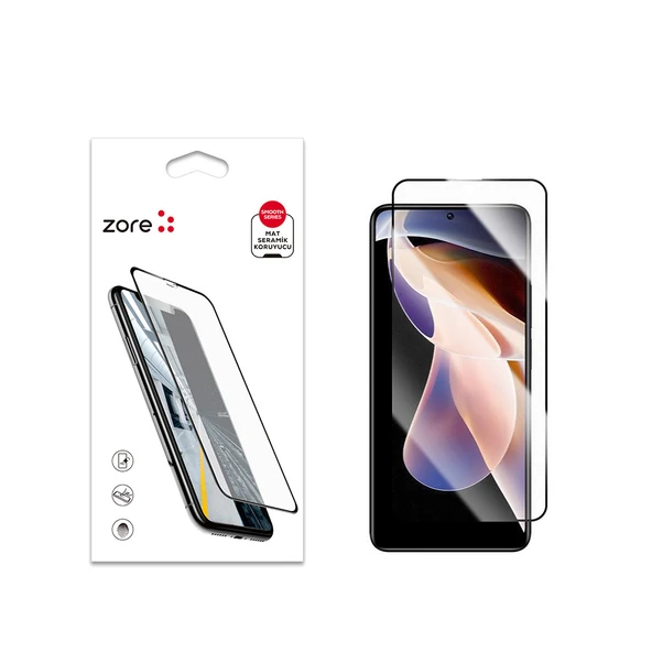 Zore Xiaomi ile uyumlu Redmi Note 11 Pro Plus 5G Mat Seramik Ekran Koruyucu ürün görseli 1