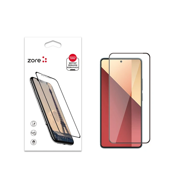 Zore Xiaomi ile uyumlu Redmi Note 13 Pro 5G Seramik Ekran Koruyucu ürün görseli 1