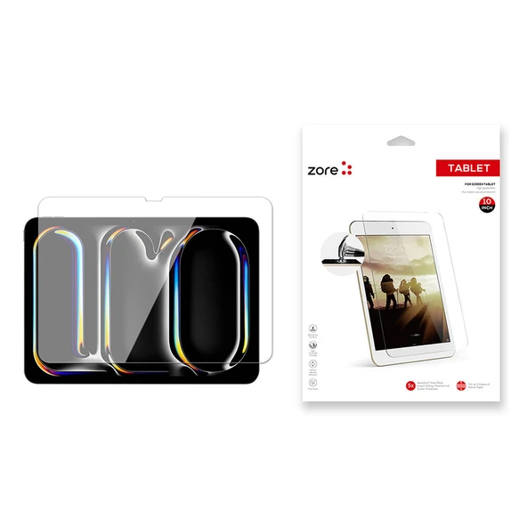Zore Apple ile uyumlu iPad Air 11 2025 M3 Tablet Blue Nano Ekran Koruyucu ürün görseli 1