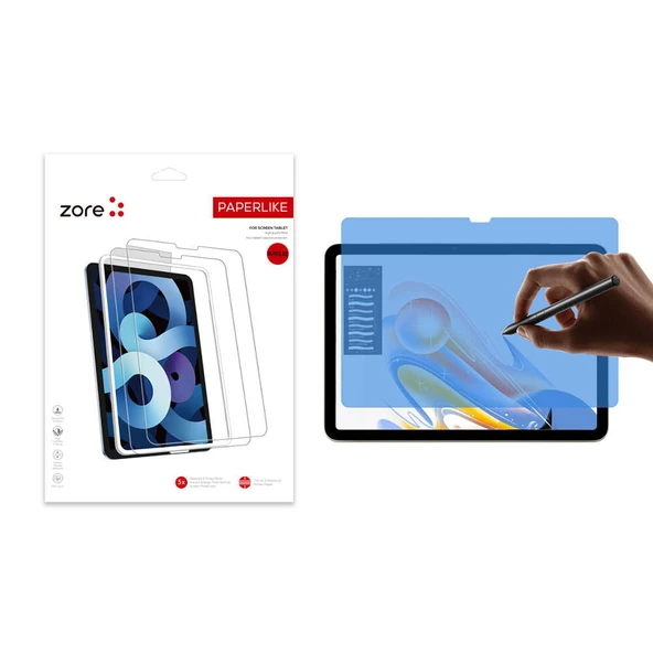 Zore Apple ile uyumlu iPad Air 11 2025 M3 Paper-Like Ekran Koruyucu ürün görseli 1
