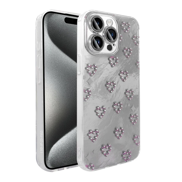 Zore Apple ile uyumlu iPhone 15 Pro Max Kılıf Kamera Korumalı Figürlü Ponti Silikon Kapak ürün görseli 1