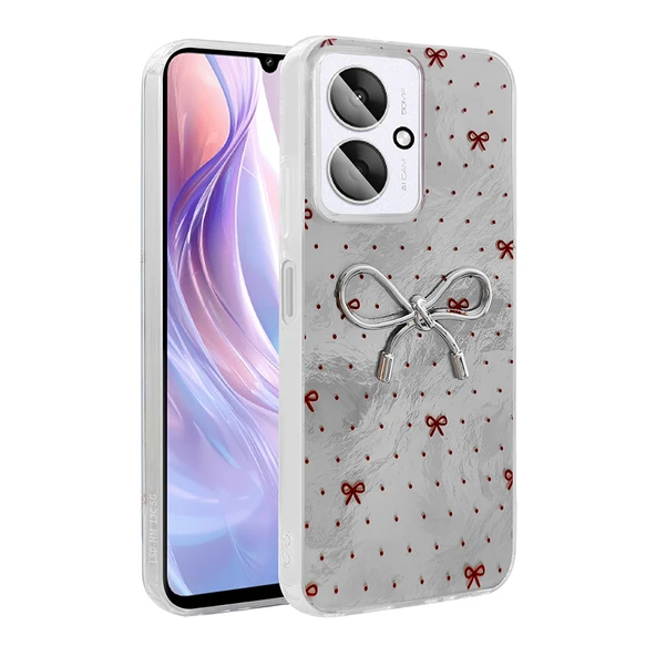 Zore Xiaomi ile uyumlu Poco C65 Kılıf Kamera Korumalı Figürlü Ponti Silikon Kapak ürün görseli 1