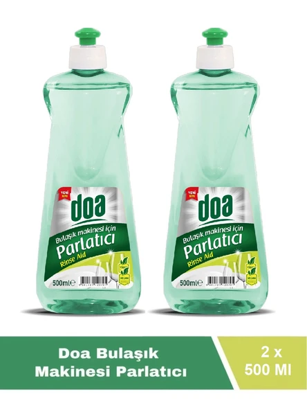 Doa Bulaşık Makinesi Parlatıcı 500 Ml Vegan x 2 Adet ürün görseli 1