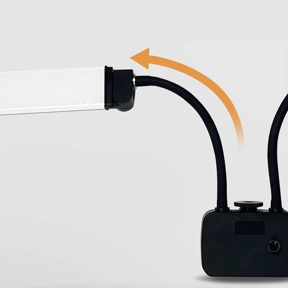 Zore AL45X Işıklı Telefon Tutucu Ring Light - Resim 6