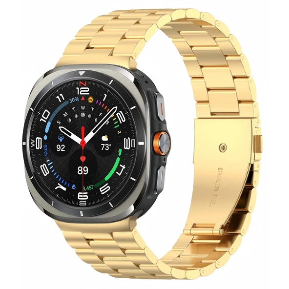 Zore ​​Galaxy ile uyumlu Watch 8 KRD-04 Metal Kordon ürün görseli 1