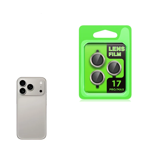 Zore Apple ile uyumlu iPhone 17 Pro CL-07 Kamera Lens Koruyucu ürün görseli 1