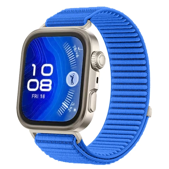 Zore Huawei ile uyumlu Watch Fit 4 KRD-144 Hasır Kordon ürün görseli 1