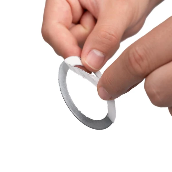 Zore Çiftli Metal M-safe Halkası - Resim 3