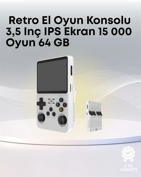 Retro El Konsolu – Gelişmiş Donanım ve Özelleştirilebilir Yazılım Yapısı ürün görseli 1