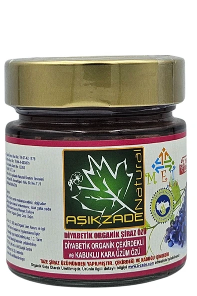 Aşıkzade Diyabetik Şiraz Özü 255ml 265g ürün görseli 1