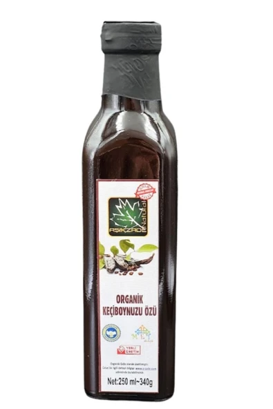 Aşıkzade Organik Keçiboynuzu Özü 250ml 340g ürün görseli 1