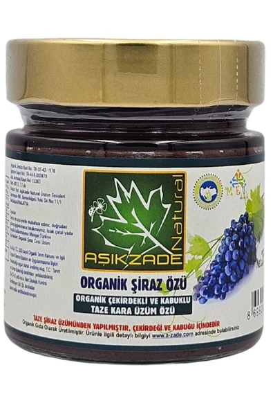 Aşıkzade Organik Şiraz özü 255ml 280 G ürün görseli 1