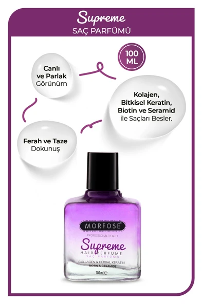 Morfose Supreme Saç Parfümü 100 Ml - Resim 2