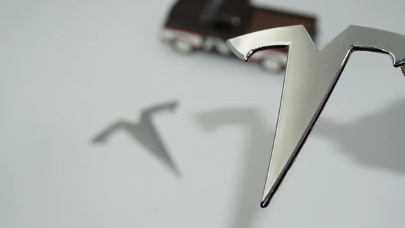 DK Tuning Tesla Model 3 S X Logo Krom Metal Rozet Amblem Arma Seti ürün görseli 1