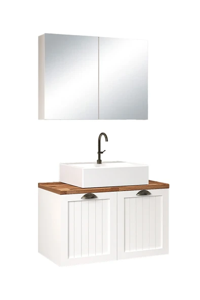 80 cm Aren Banyo Dolabı - Resim 4