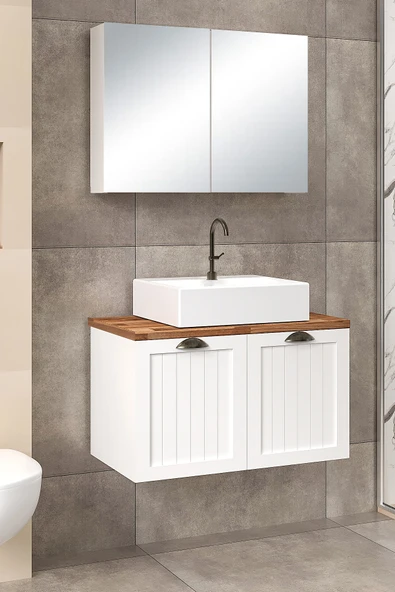 80 cm Aren Banyo Dolabı ürün görseli 1