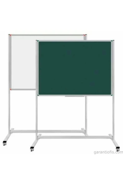 Panda Pan 243 Tekerlekli Ayaklı Beyaz Yazı Tahtası (120X200 CM) ürün görseli 1